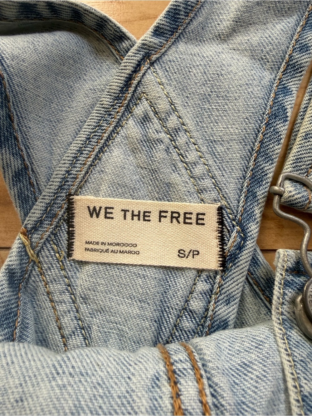 We the Free Ziggy Denim Shortalls - Picture 6 of 7